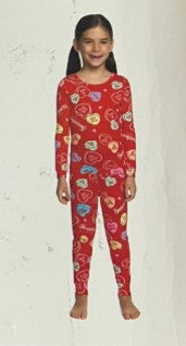 2pc Valentines PJ Size 2T - Bellso